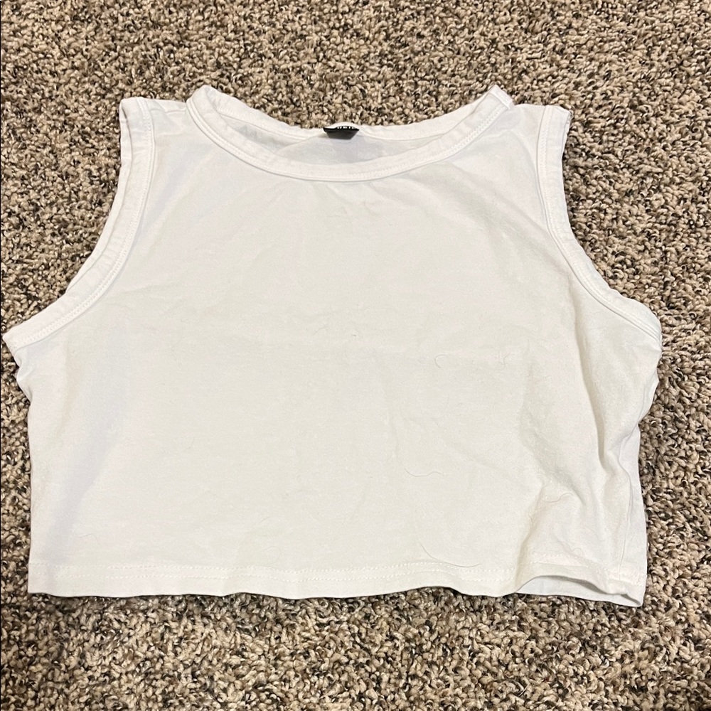 SHEIN Classic White Tank Top